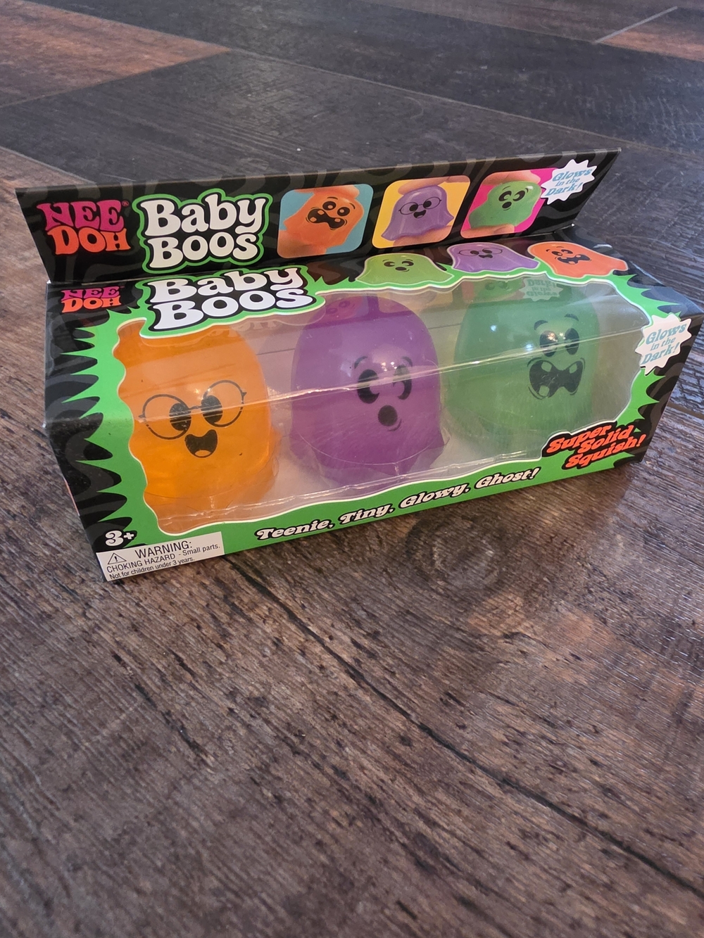 Brand new NeeDoh Baby Boos 3-pack Authentic